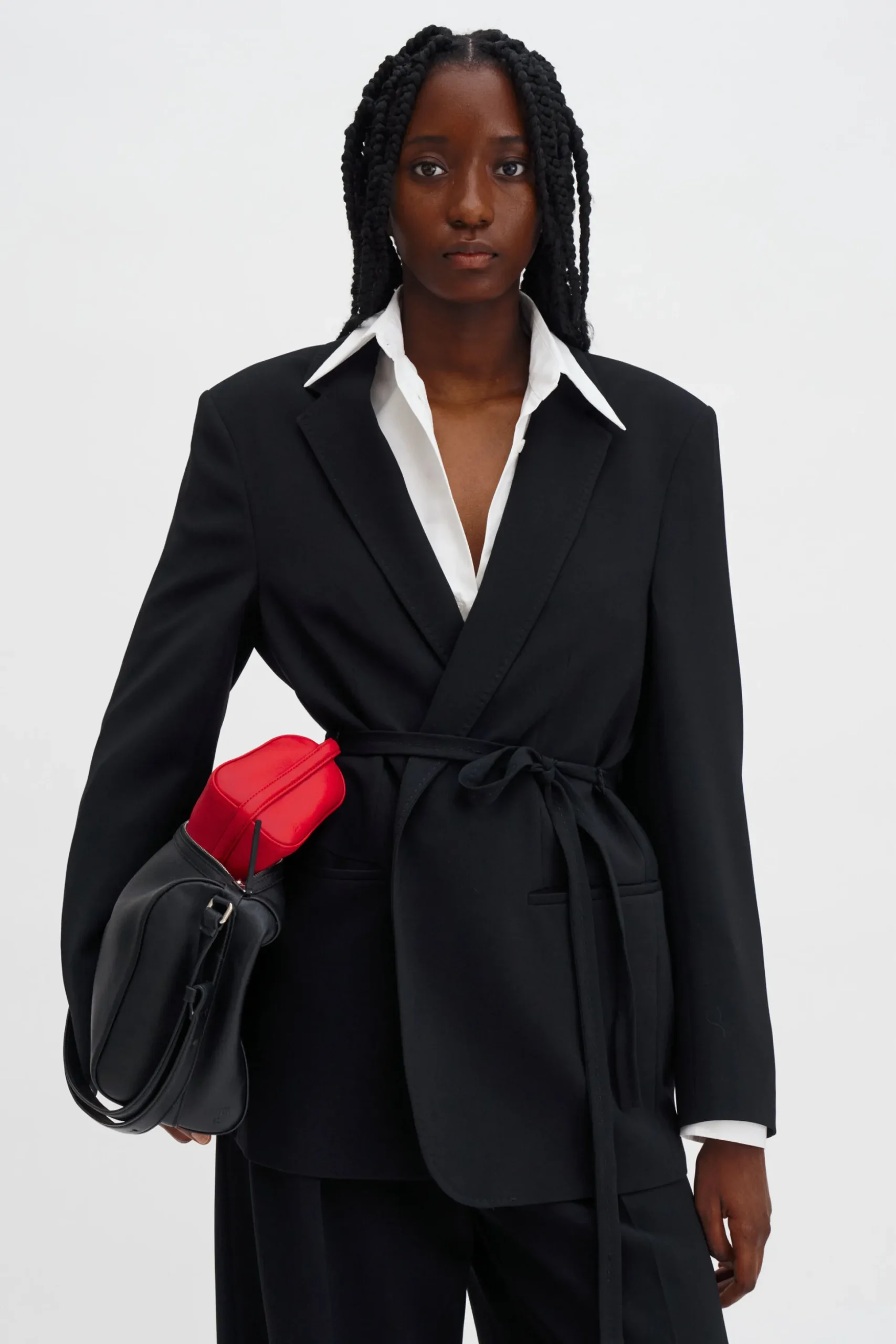 Ashley Draped Blazer