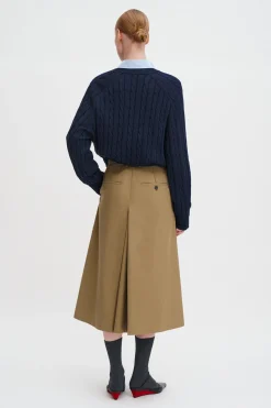 Box Pleat Skirt