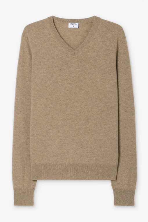 Cashmere V-Neck Sweater