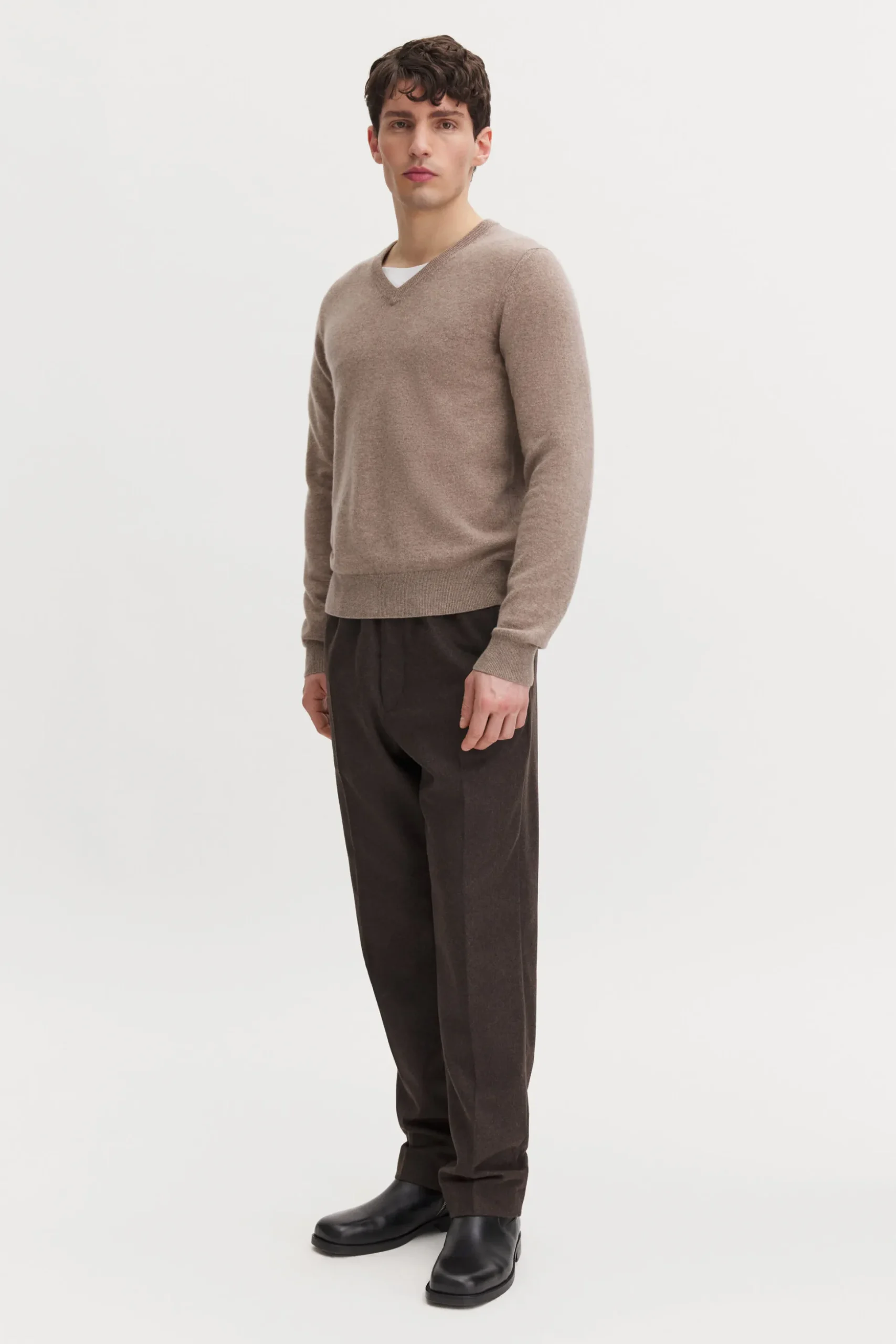 Cashmere V-Neck Sweater
