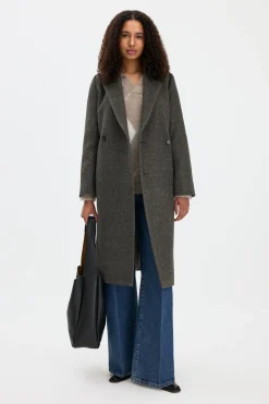 Charlotte Twill Belted Coat
