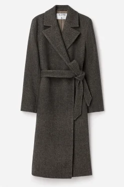 Charlotte Twill Belted Coat