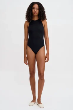 Cross-Back Swimsuit