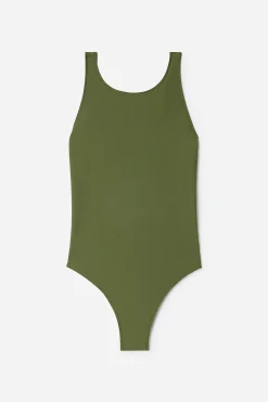 Cross-Back Swimsuit