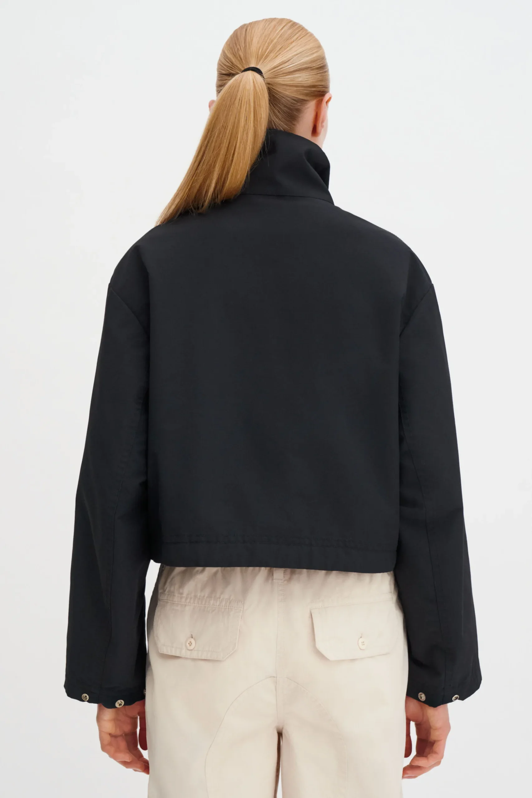 Dafina Cropped Track Jacket