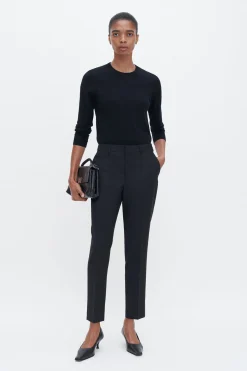 Emma Cropped Cool Wool Trouser