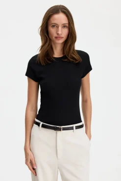 Fine Rib Tee