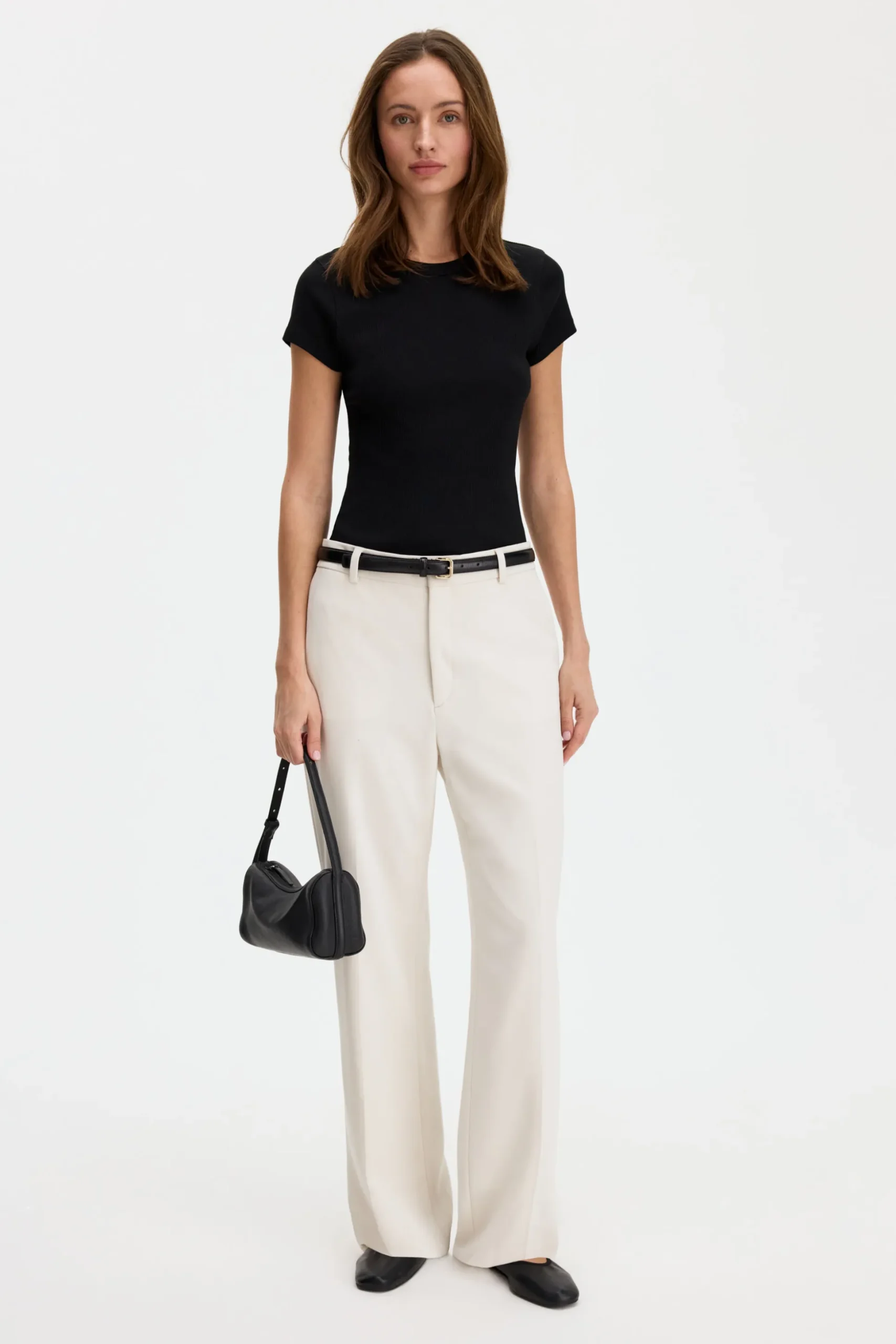 Fine Rib Tee