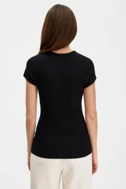 Fine Rib Tee