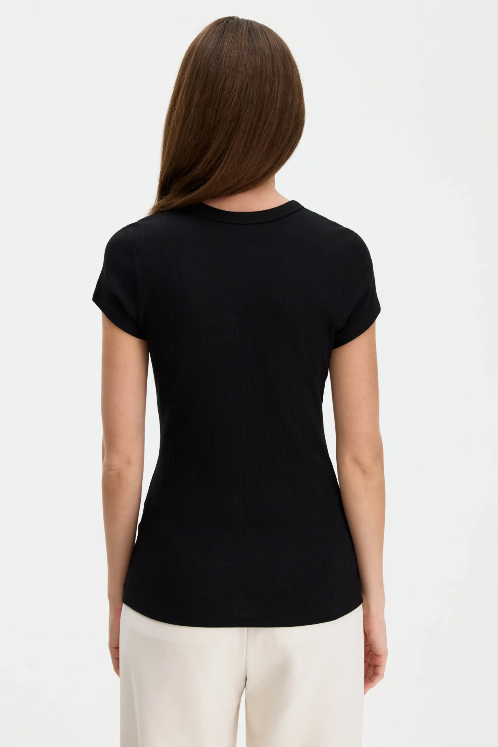 Fine Rib Tee
