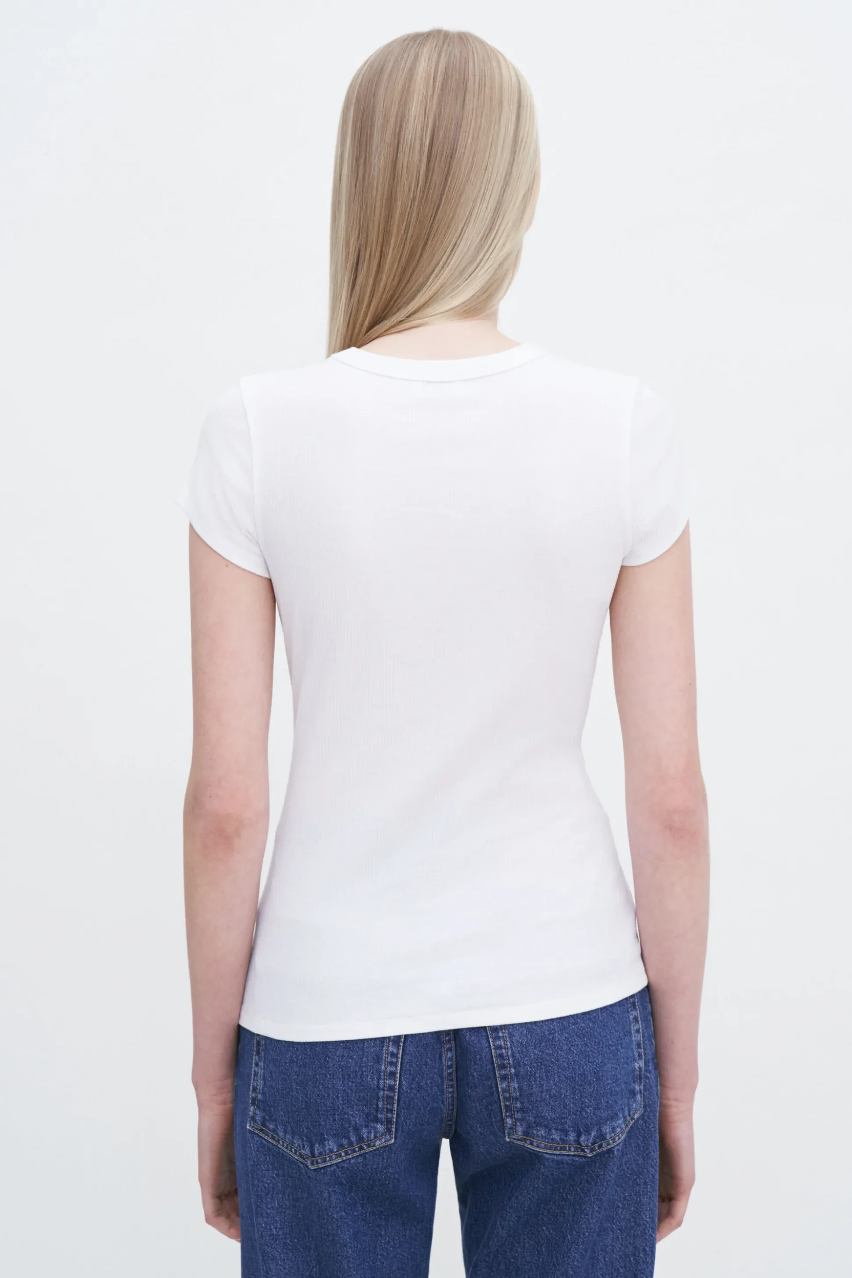 Fine Rib Tee