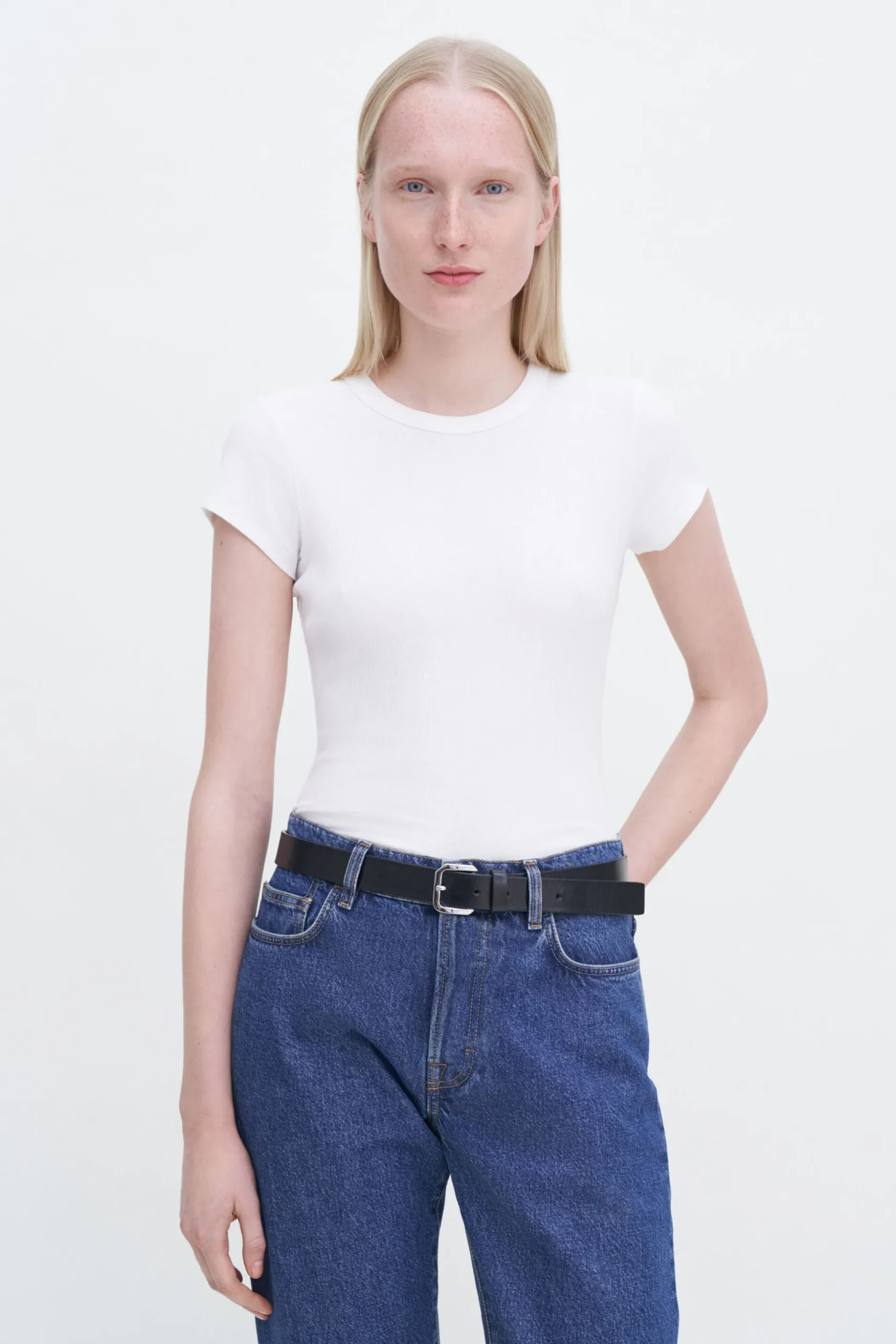Fine Rib Tee