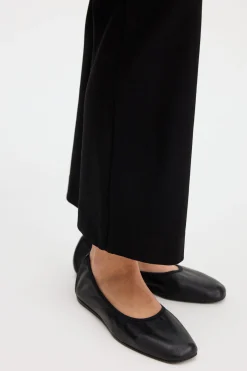 Flared Jersey Trousers