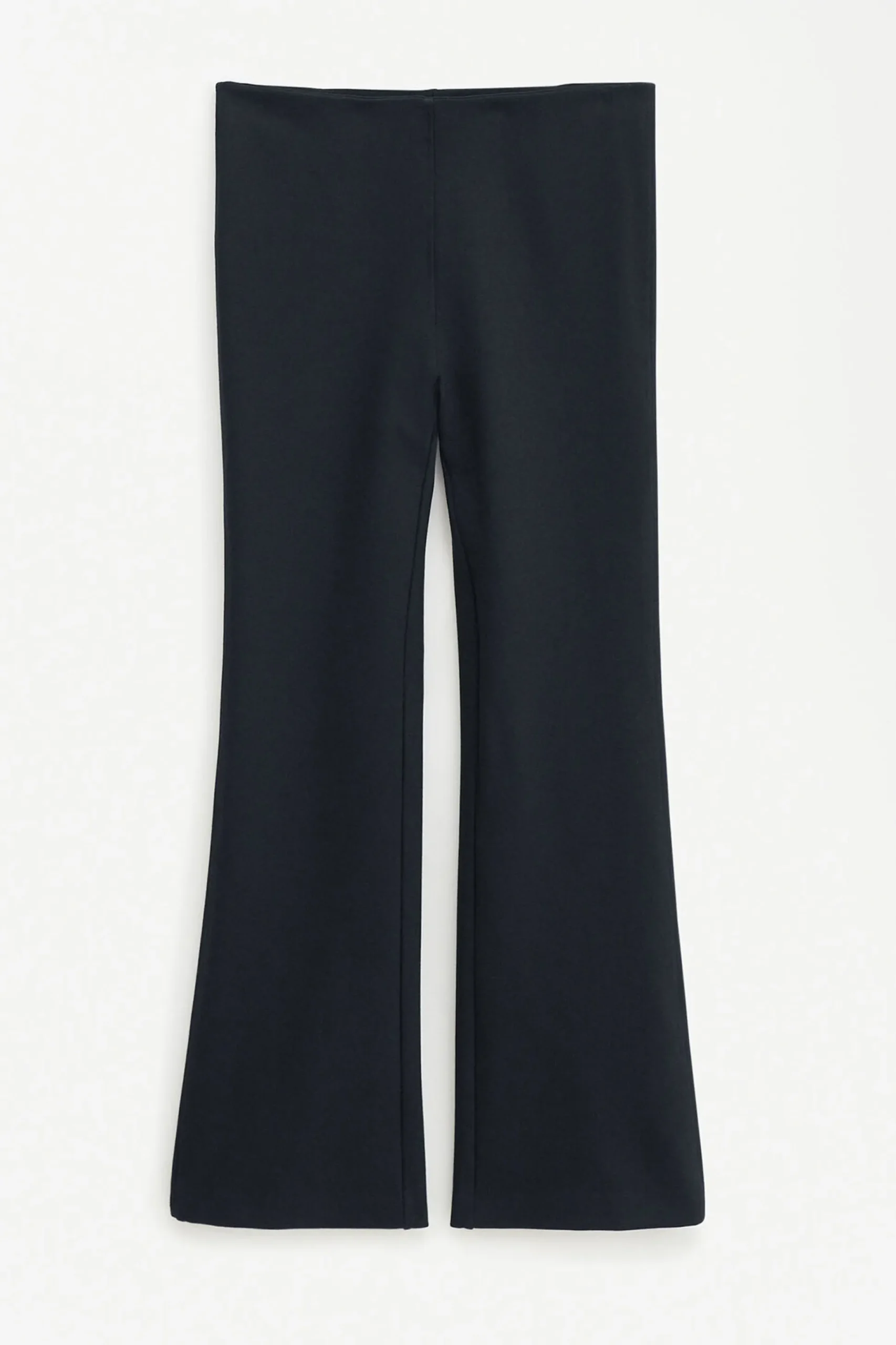 Flared Jersey Trousers