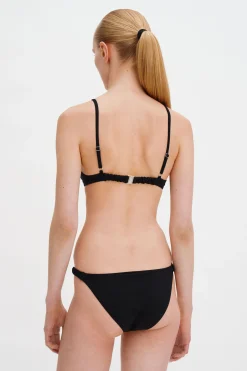 Gathered Back Bikini Top