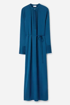 Gathered Raglan Dress