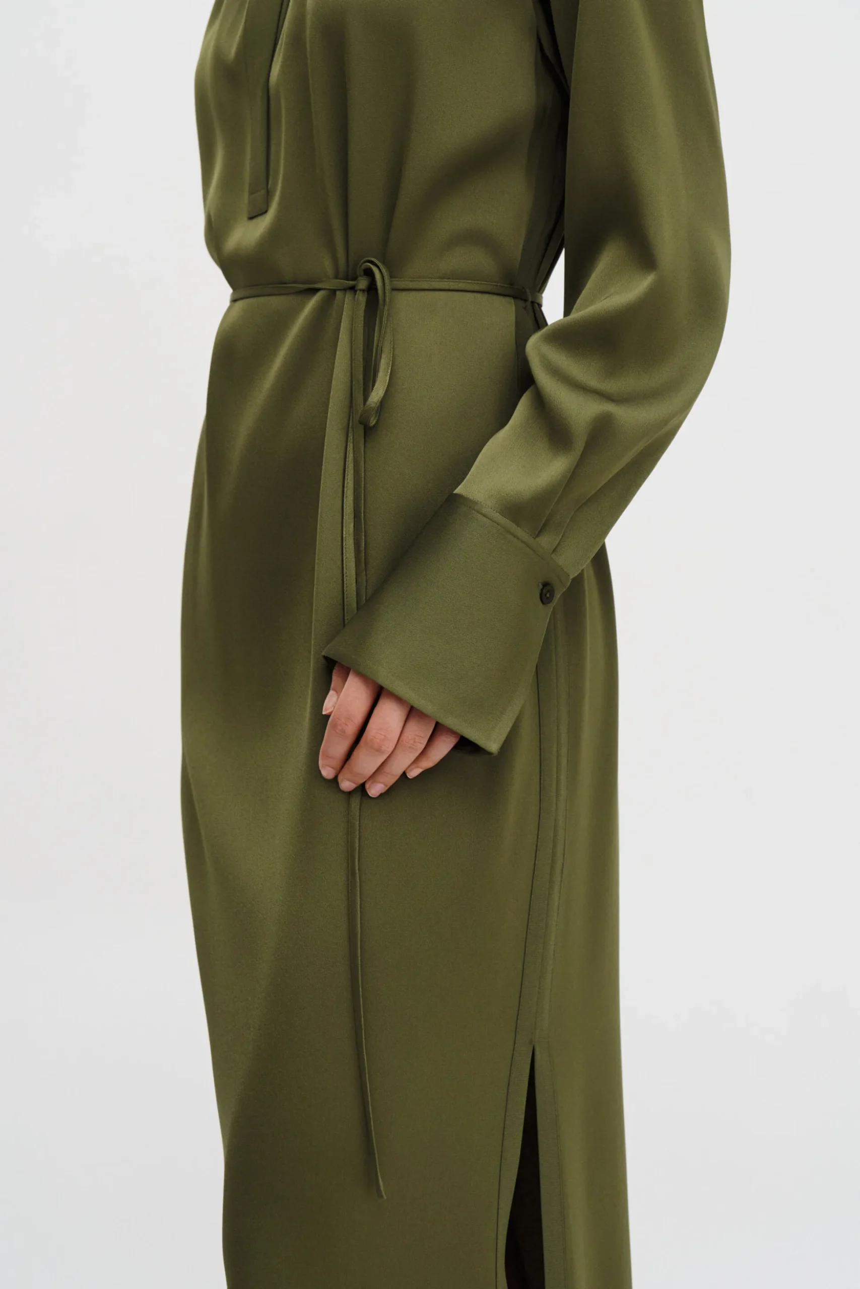Gathered Raglan Dress