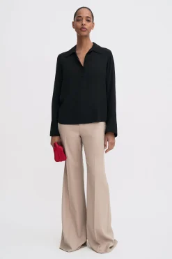 Half Placket Blouse