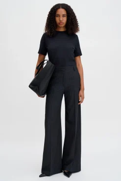 Harlow Pinstripe Trousers