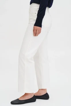 High Waisted Cropped Jeans