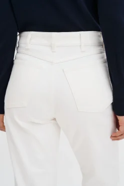 High Waisted Cropped Jeans