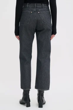 High Waisted Cropped Jeans