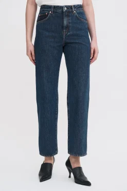 High Waisted Cropped Jeans