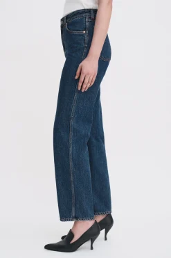 High Waisted Cropped Jeans