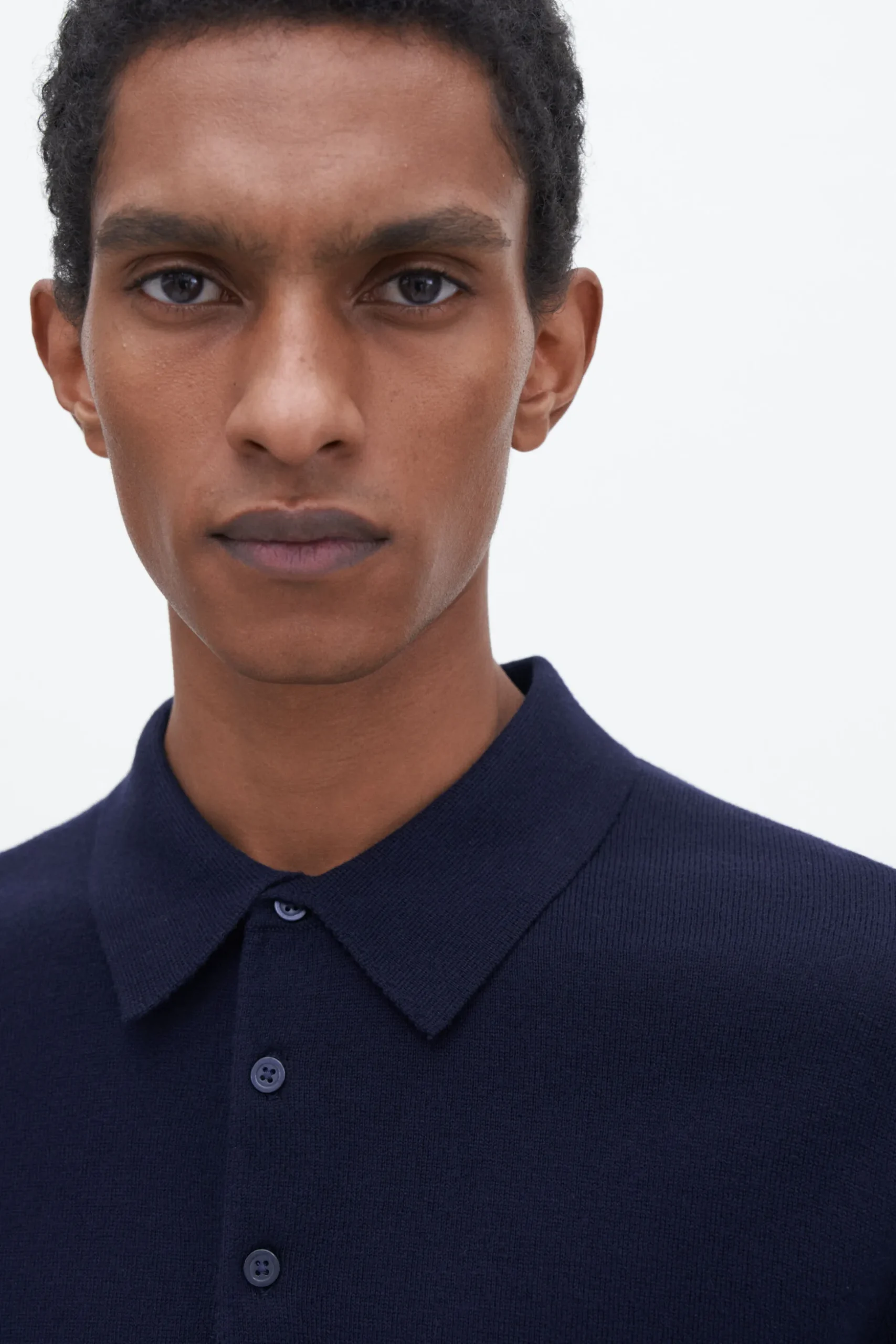 Knitted Polo Shirt