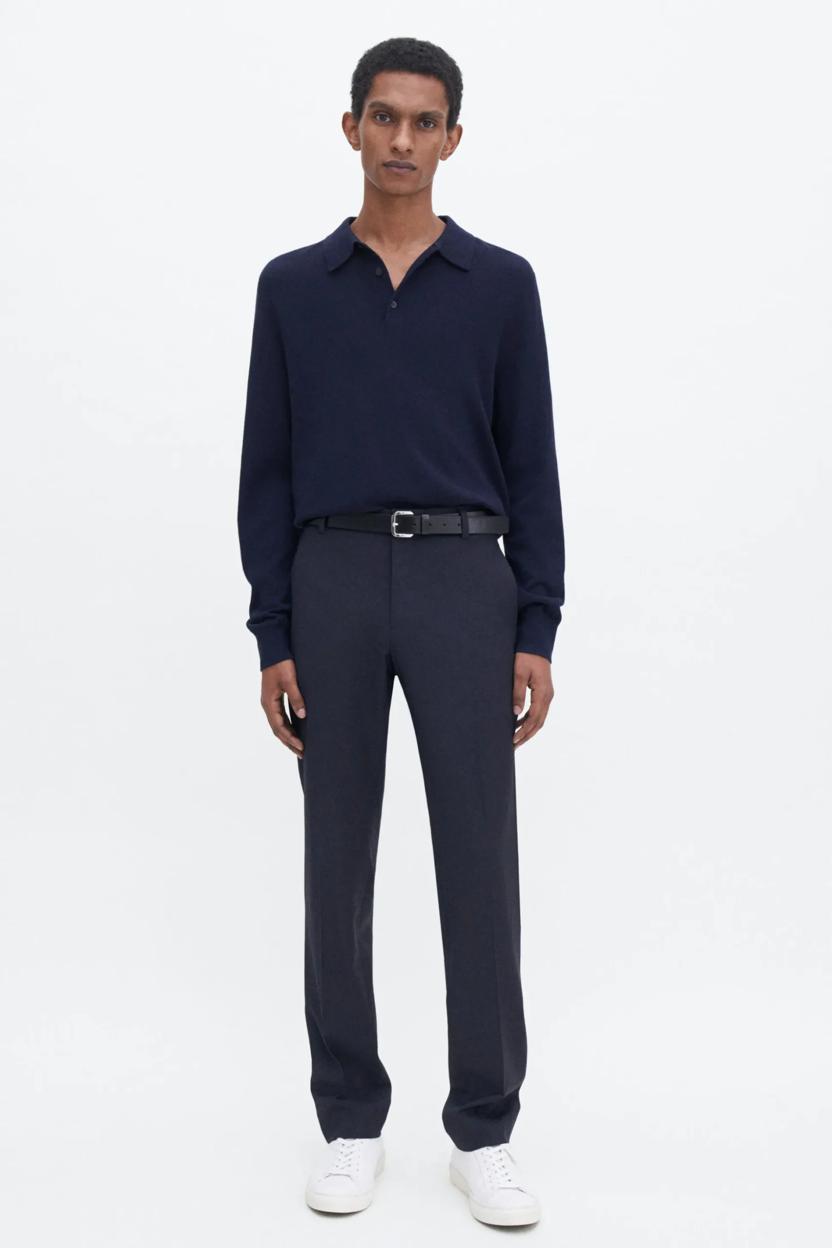 Knitted Polo Shirt