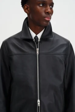 Leather Coach Jacket