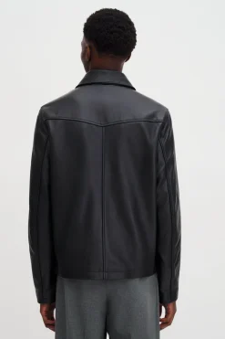 Leather Coach Jacket