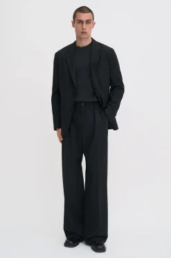 Mathias Pinstripe Blazer