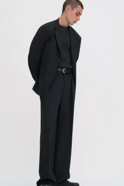 Mathias Pinstripe Blazer