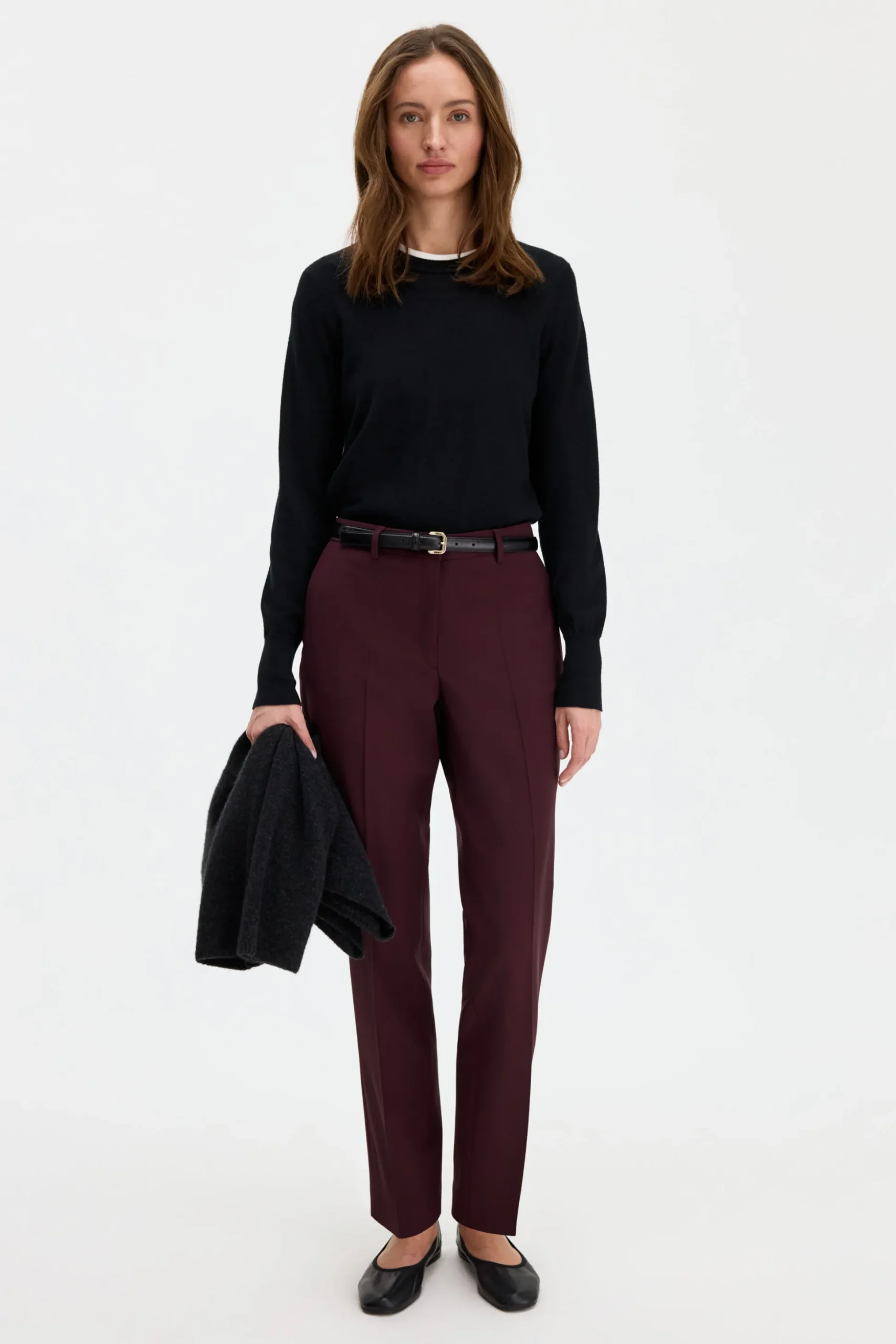 Merino R-neck Sweater