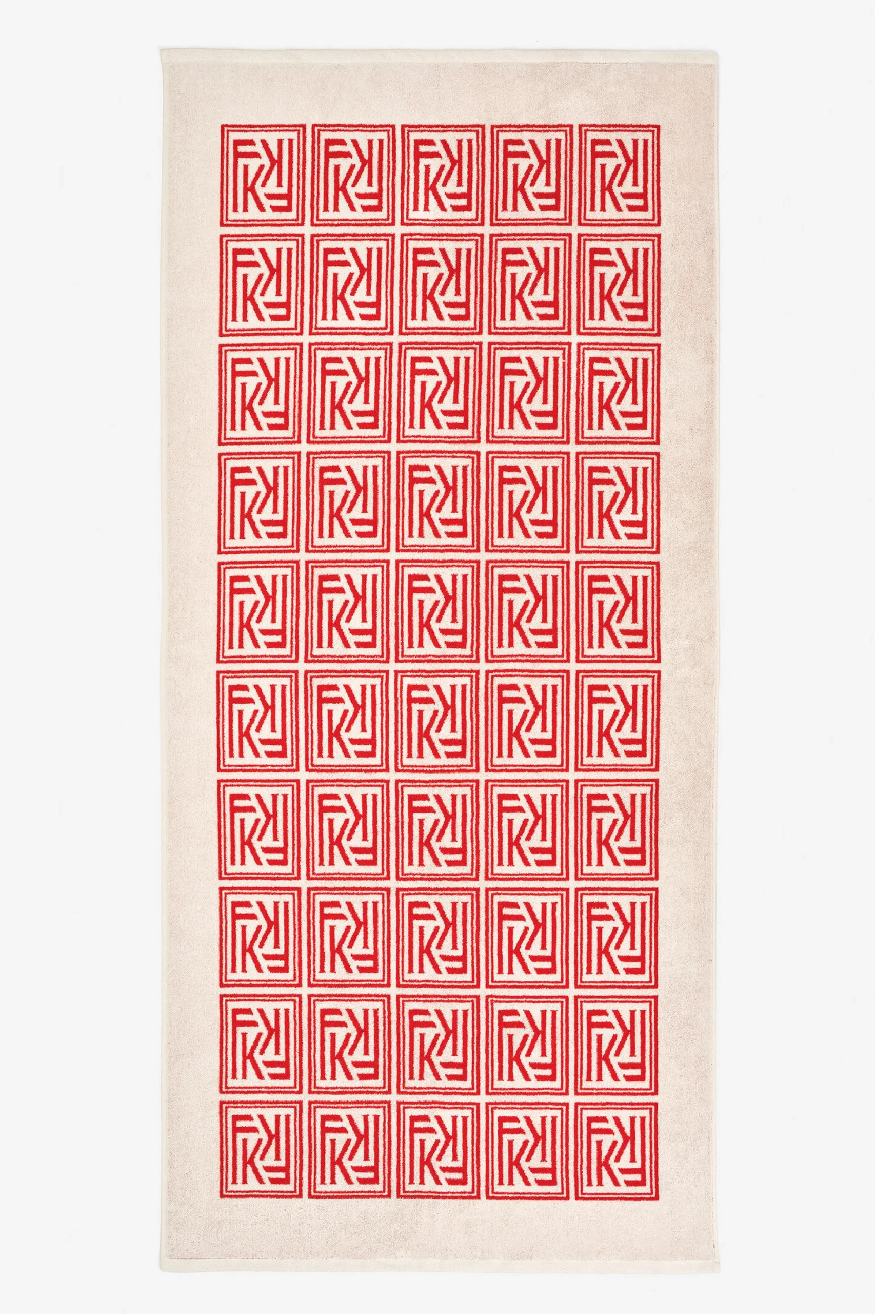 Monogram Beach Towel