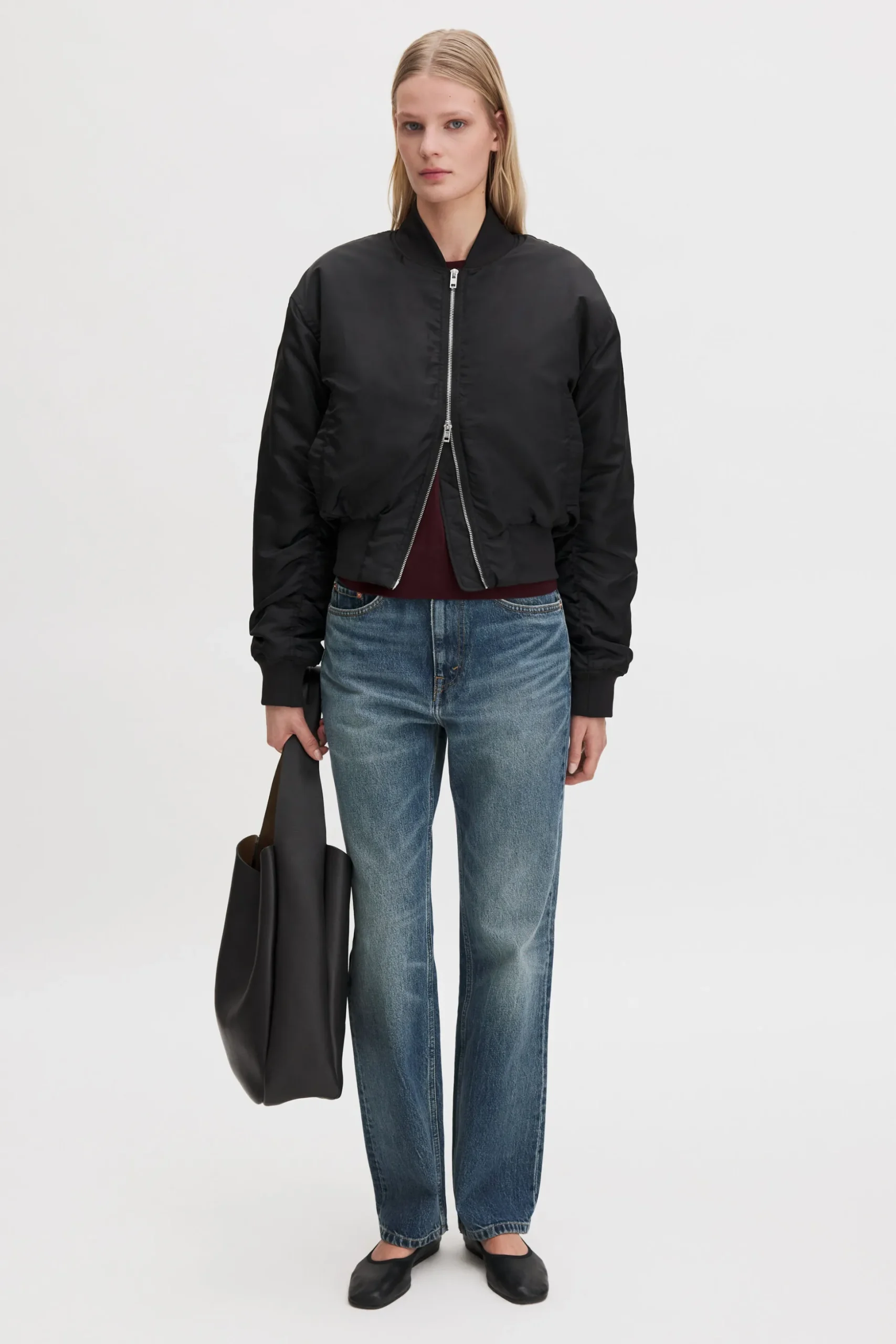 Nylon Zip Jacket