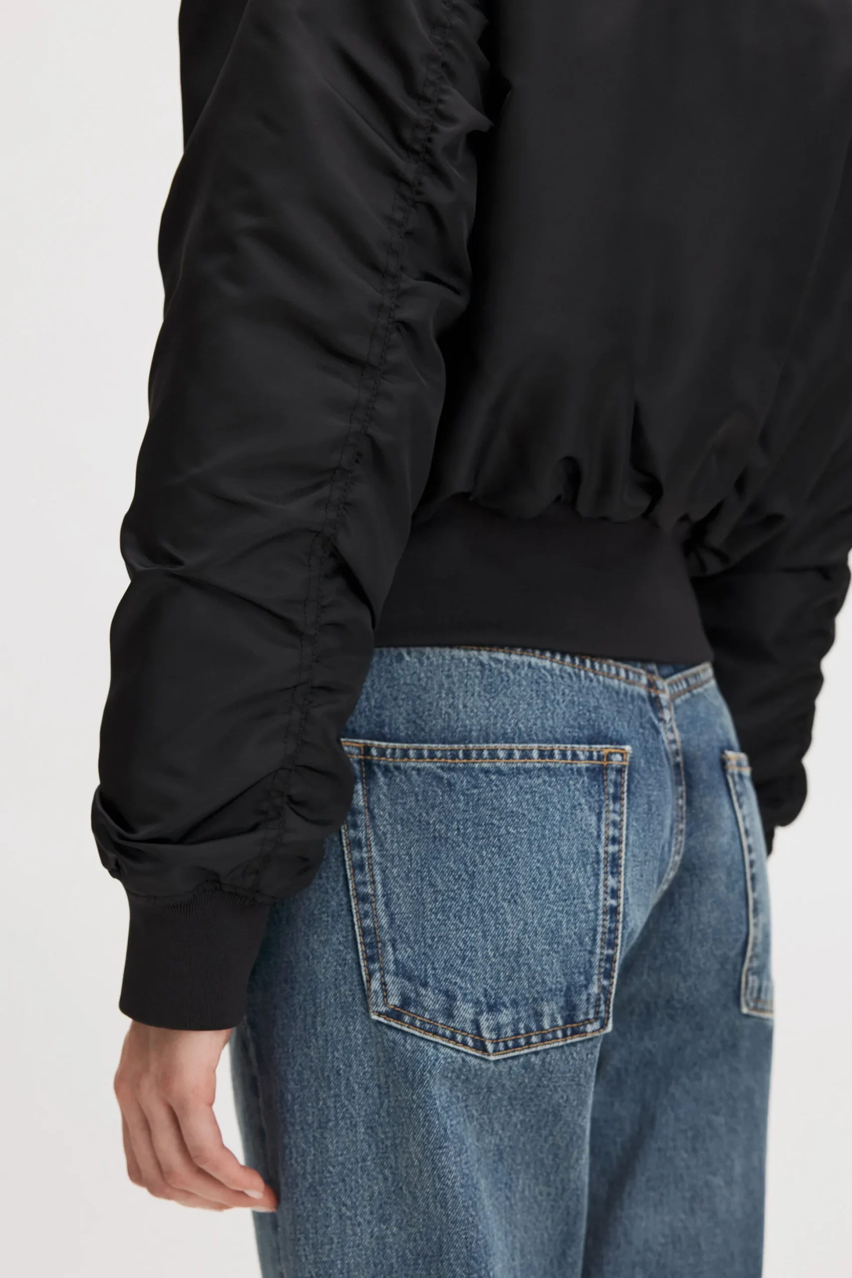 Nylon Zip Jacket