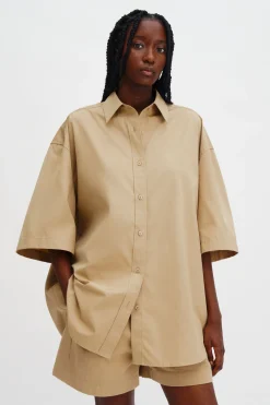 Oversized Short Sleeve Shirt