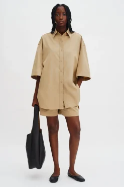 Oversized Short Sleeve Shirt