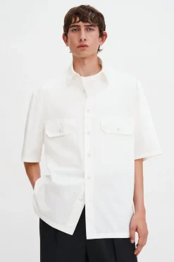 Oversized Washed Cotton Shirt