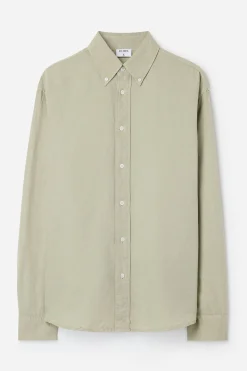 Relaxed Cotton Linen Shirt