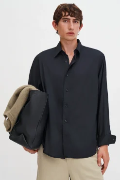 Relaxed Voile Shirt