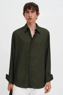 Relaxed Voile Shirt