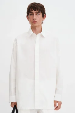 Rolled Sleeve Cotton Shirt
