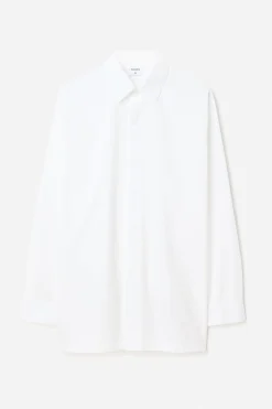 Rolled Sleeve Cotton Shirt