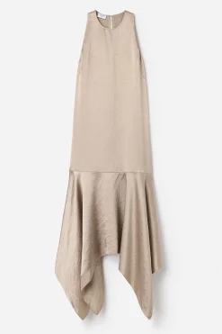 Scarf Hem Dress