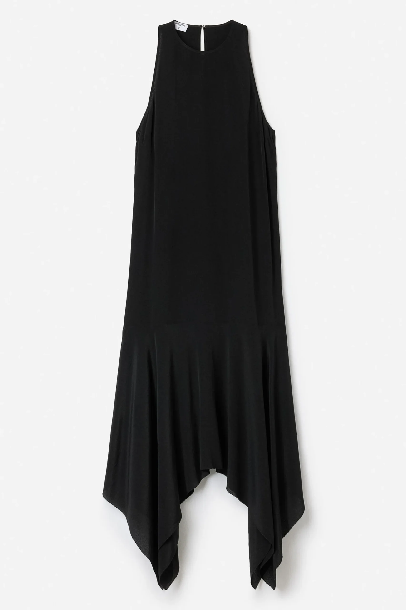 Scarf Hem Dress