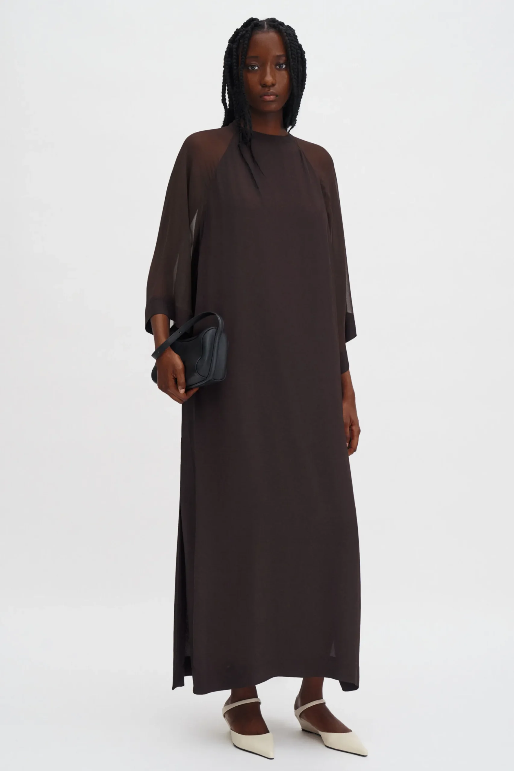 Sheer Raglan Kaftan