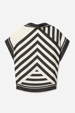 Silk Scarf Top